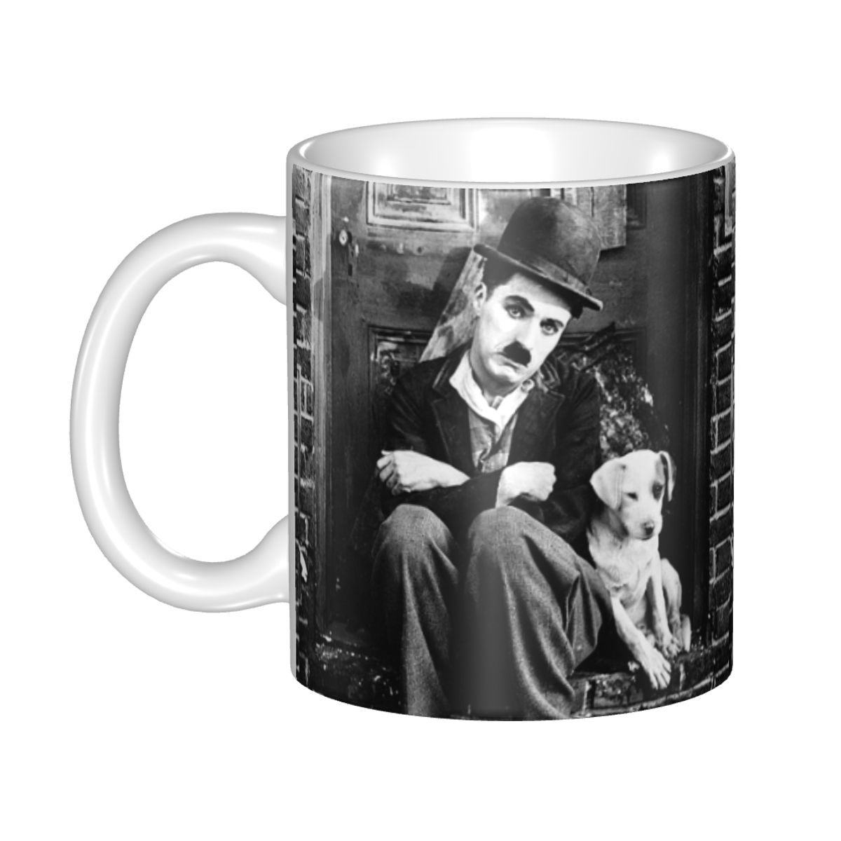 Coffee Tea Gift - C-Charlie-Chaplin Tea Coffee Mugs Bachelorette Party