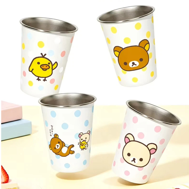 Coffee Tea Japan - Kawaii Rilakkuma Kiiroitori Stainless Steel Cup