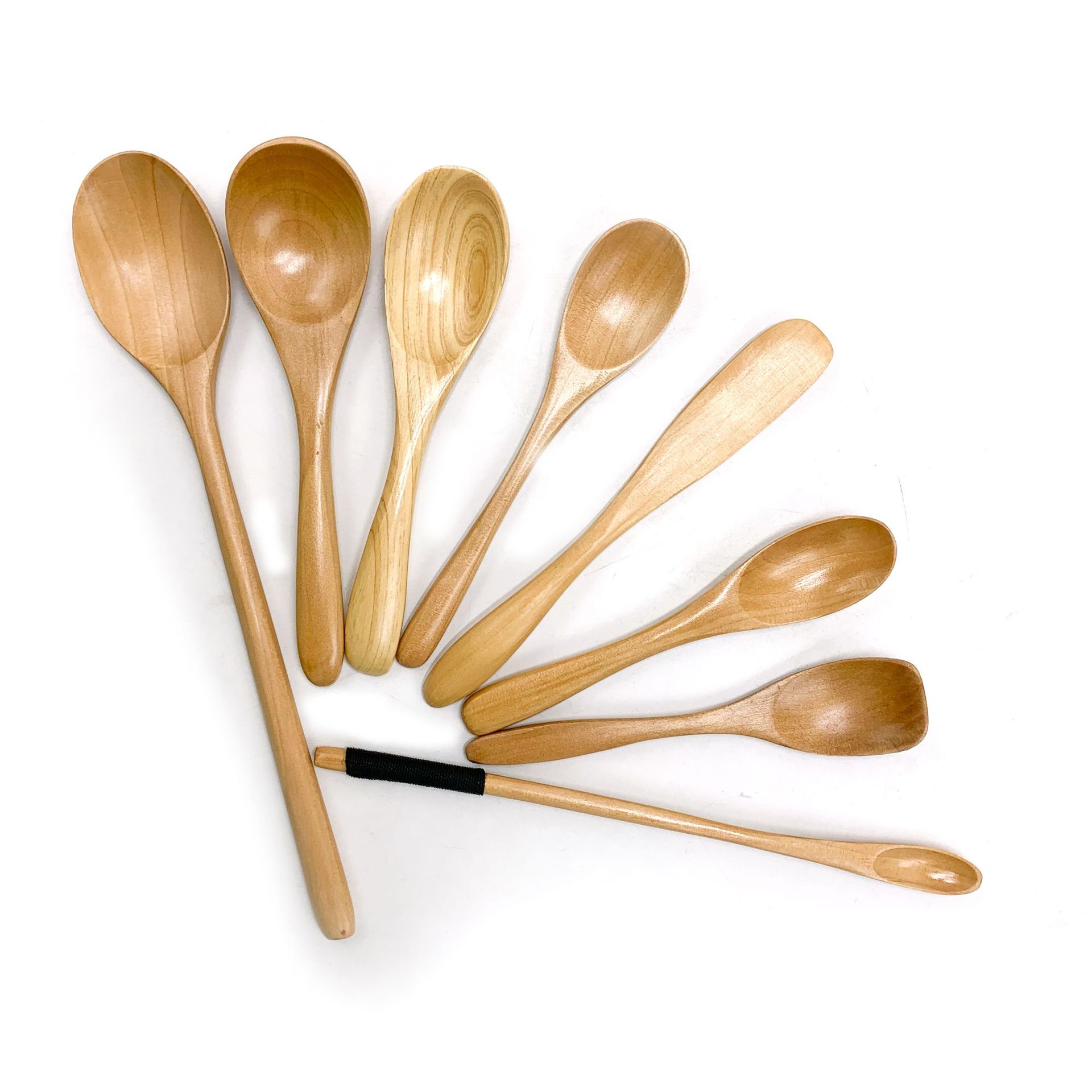 Coffee Tea Japan - Wooden Teaspoons Long Wood Coffee Spoon