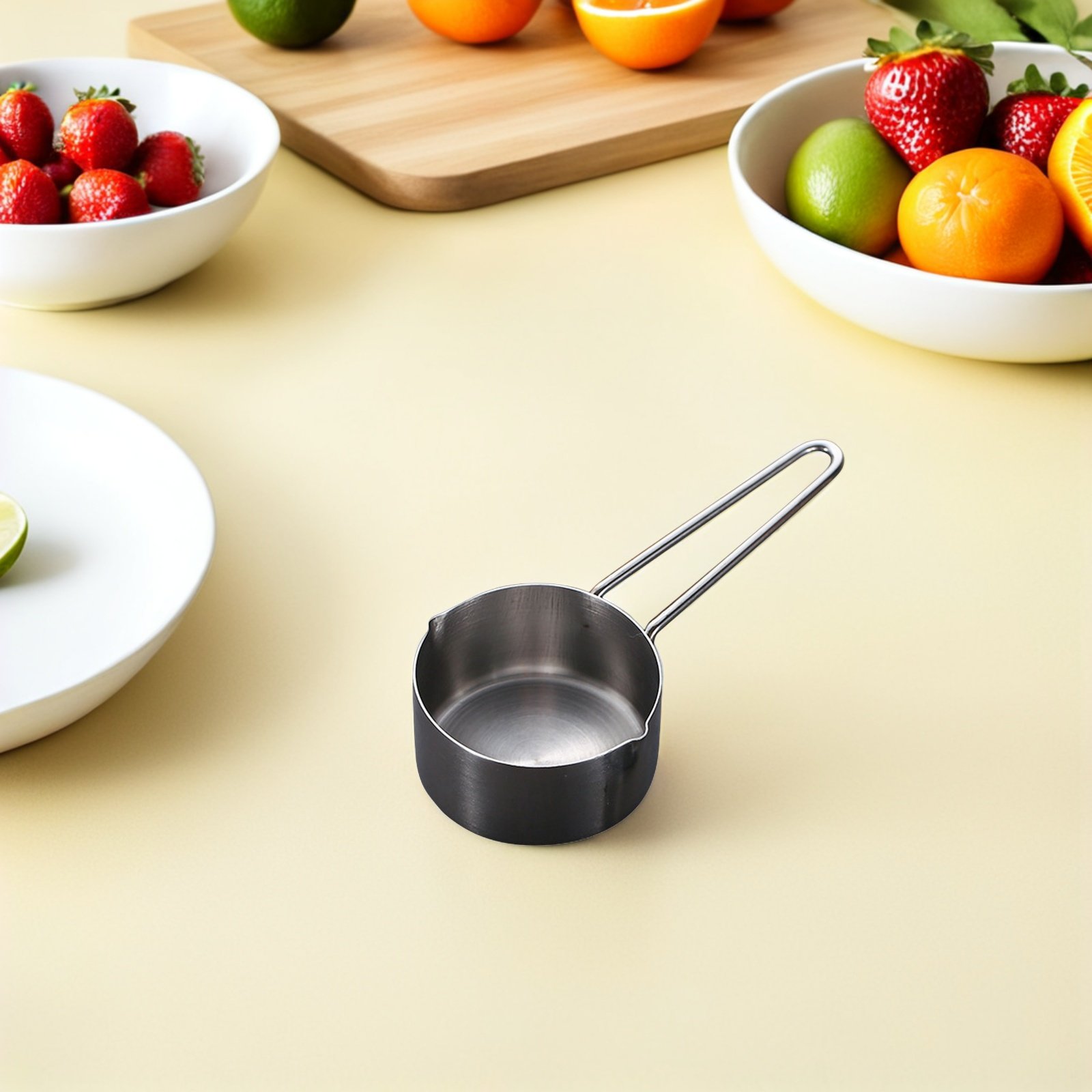 Coffee Tea Leaf And Bean - Stainless Steel Measuring Spoon Small Size