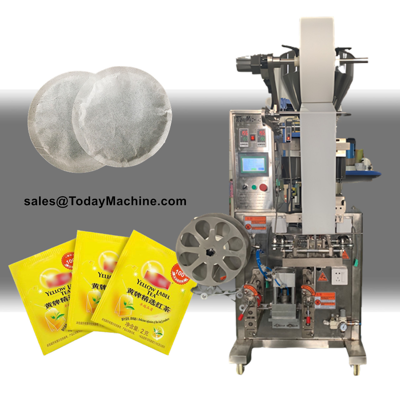 Automatic Filter Paper Tea Bag - Coffee Tea Machine ulasan dan harga