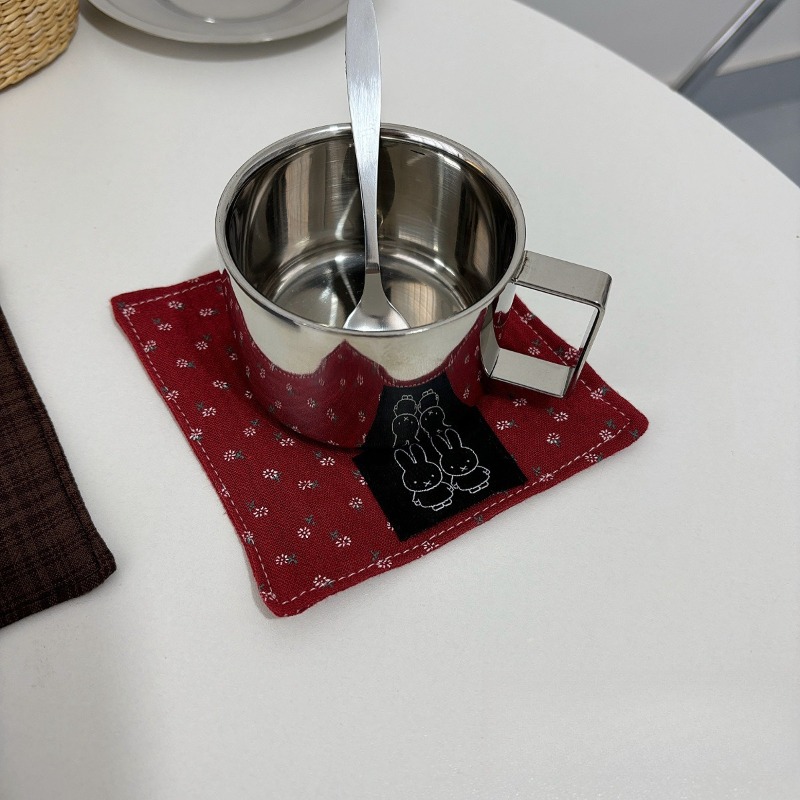 Hot Cute Miffy Series Cloth Co - Good Coffee Tea ulasan dan harga