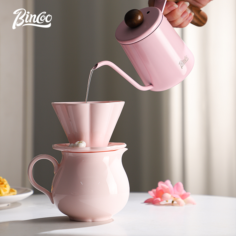 Bincoo-Ceramic Hand Brewing Po - Coffee Tea Pot ulasan dan harga