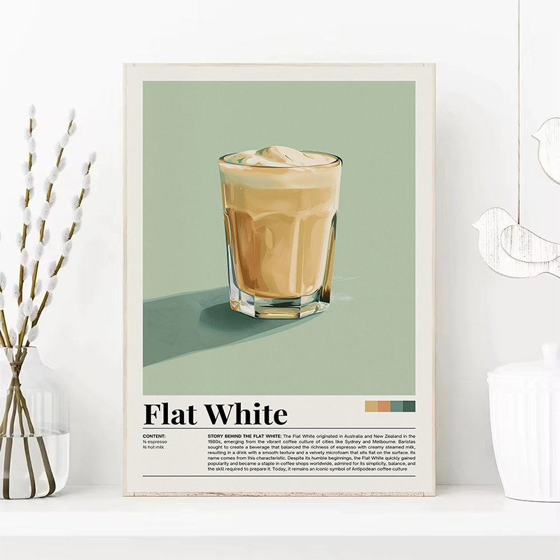 Vintage Coffee Beverage Poster - Coffee Tea Picture ulasan dan harga