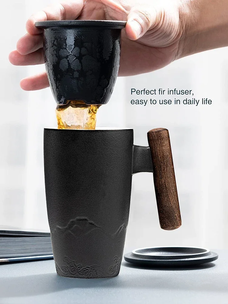 Luxury Ceramic Mug Vintage Tea - Coffee Tea Japan ulasan dan harga