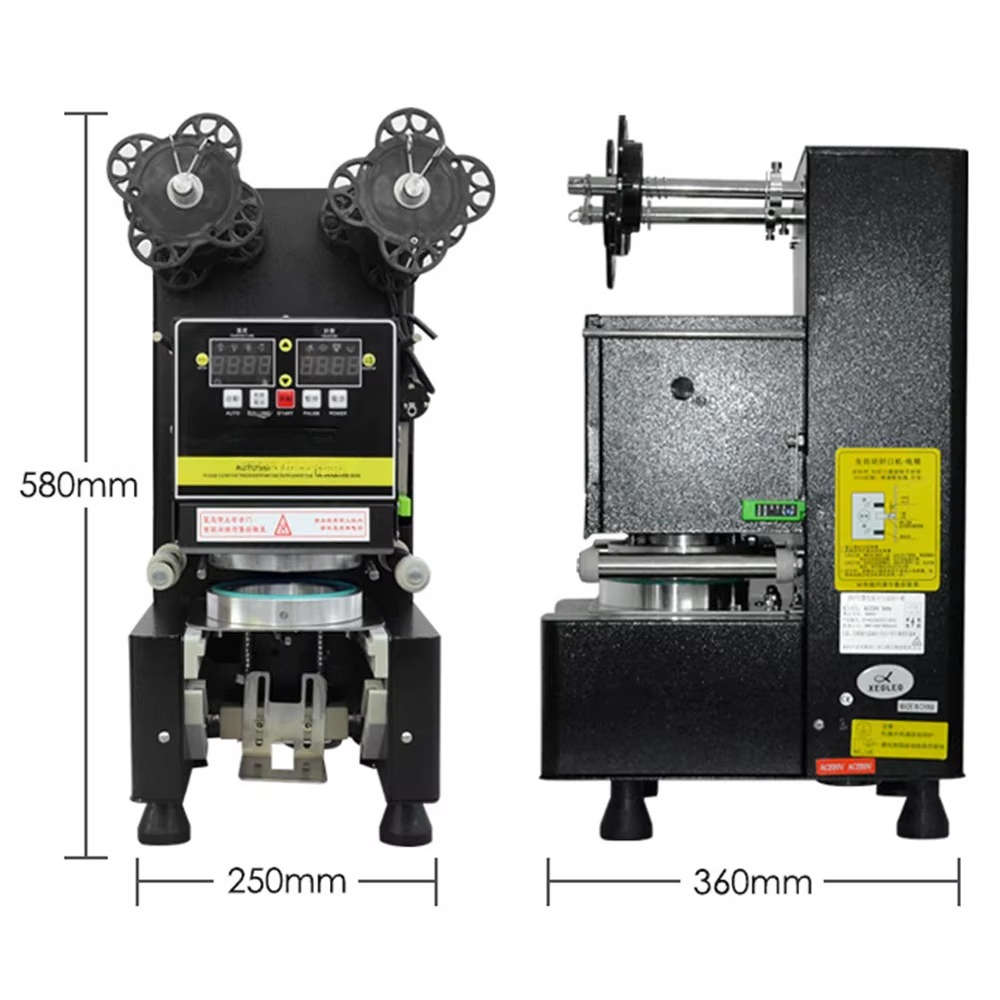 88/90/95 PP/PE/Paper Automatic - Coffee Tea Cup ulasan dan harga
