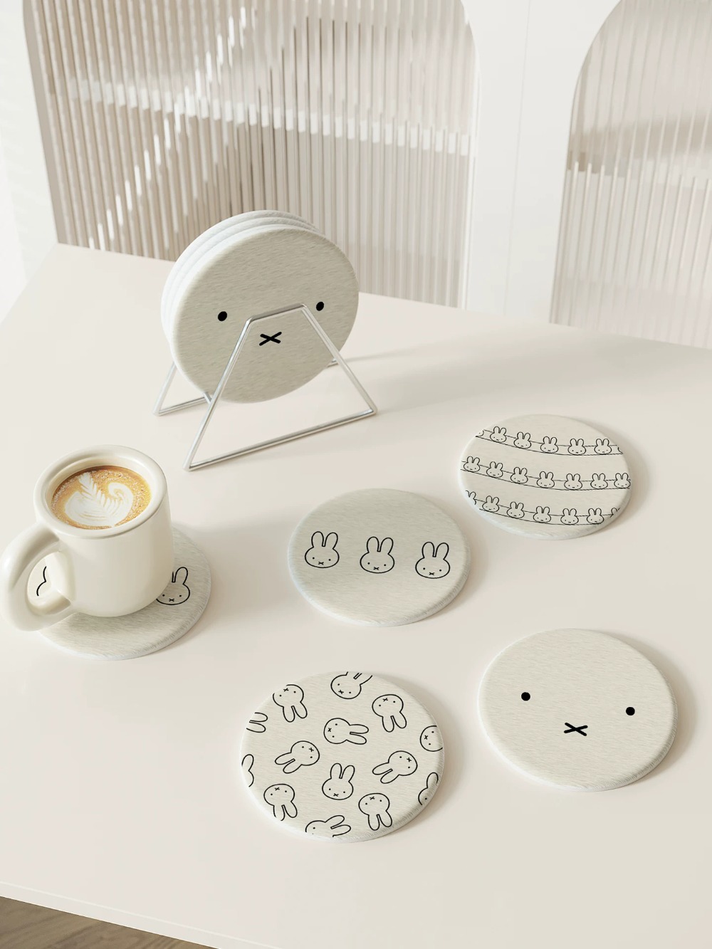 Miffy Diatom Mud Coaster Cute  - Good Coffee Tea ulasan dan harga