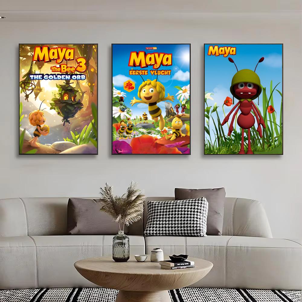 Cartoon M-Mayas the Bees Poste - Maya Coffee & Tea Ulasan ulasan dan harga