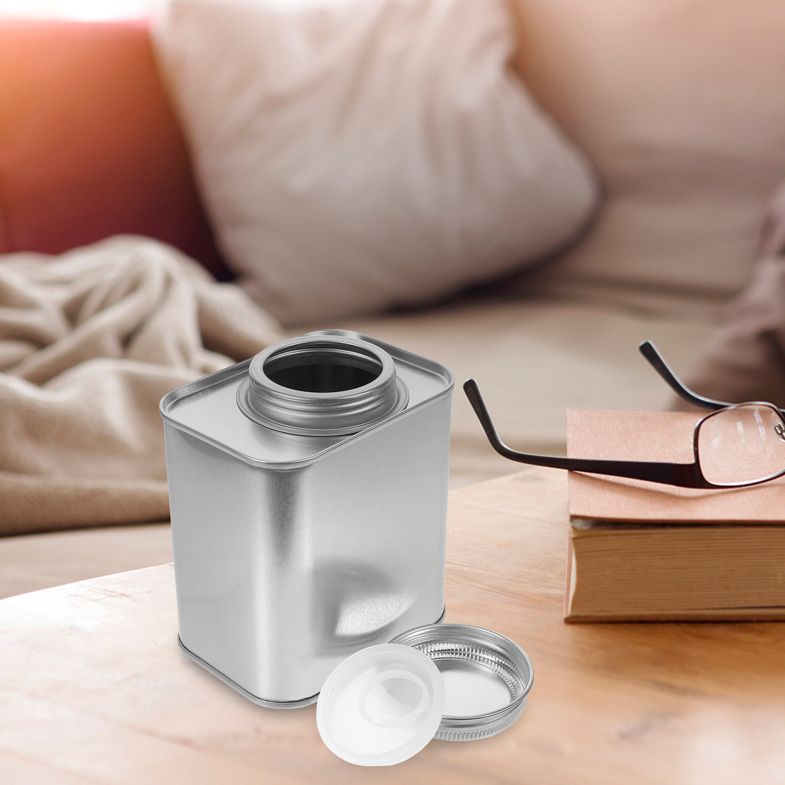 4Pcs Coffee Bean Storage Canis - Coffee Tea Leaf And Bean ulasan dan harga