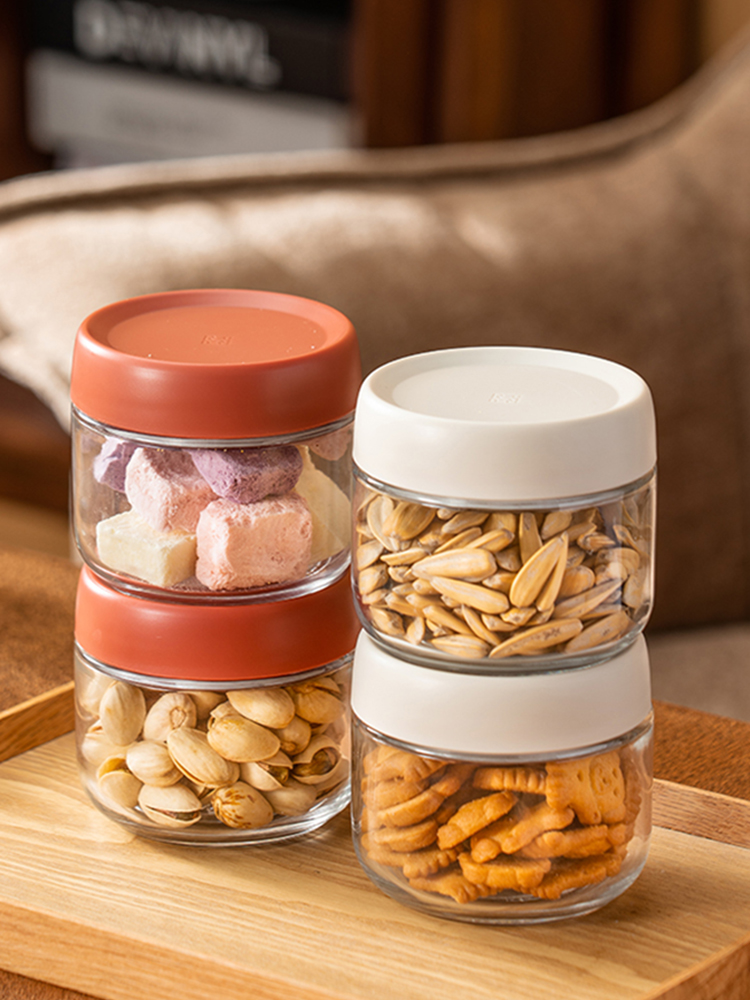 280ml Glass Sealed Jar Candy N - Good Coffee Tea ulasan dan harga