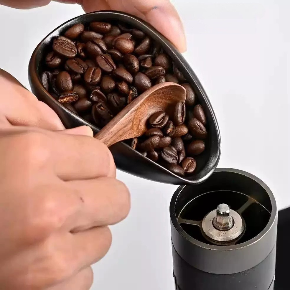 Ceramic Coffee Bean Dosing Tra - Coffee Tea Leaf And Bean ulasan dan harga