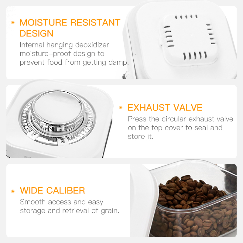 AliKisscafe Coffee Bean Storag - Coffee Tea Machine ulasan dan harga