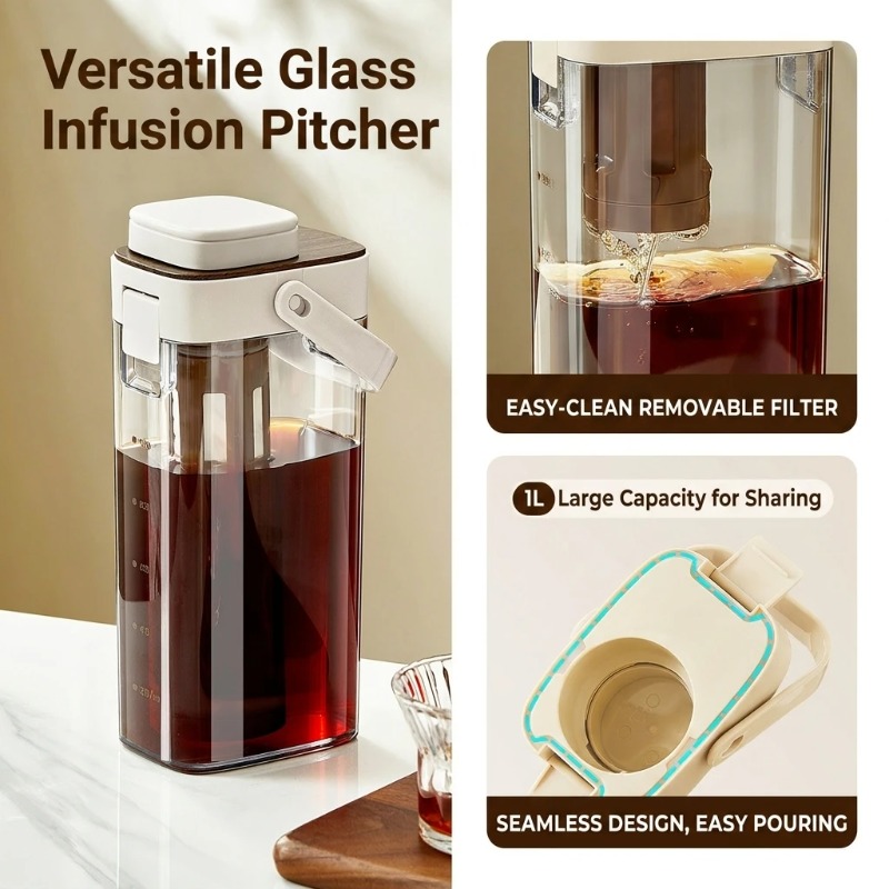 Cold Brew Coffee Pitcher Leak  - Coffee Tea Pot ulasan dan harga
