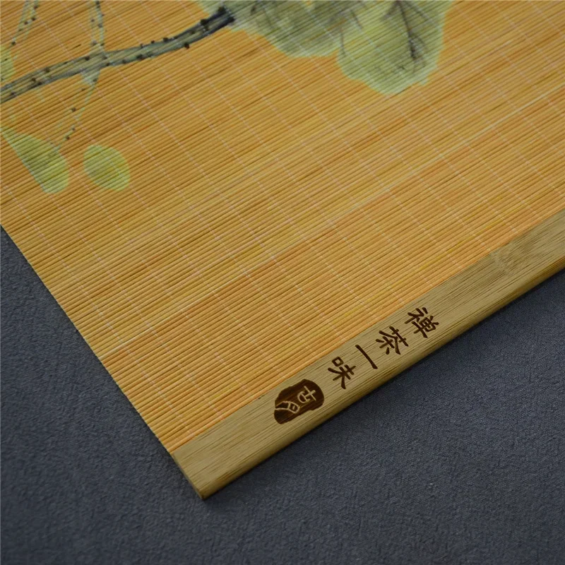 Bamboo Cup Mat Kung Fu Tea Acc - Coffee Tea Place ulasan dan harga