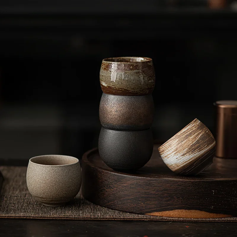 1PC Handmade Ceramic Tea Cup P - Coffee Tea Japan ulasan dan harga