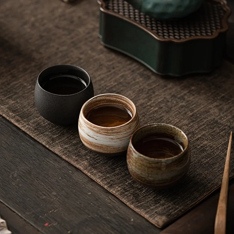 1PC Handmade Ceramic Tea Cup P - Coffee Tea Japan ulasan dan harga