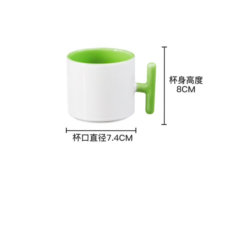 2PCS Creativity T-shaped handl - Coffee Tea Picture ulasan dan harga
