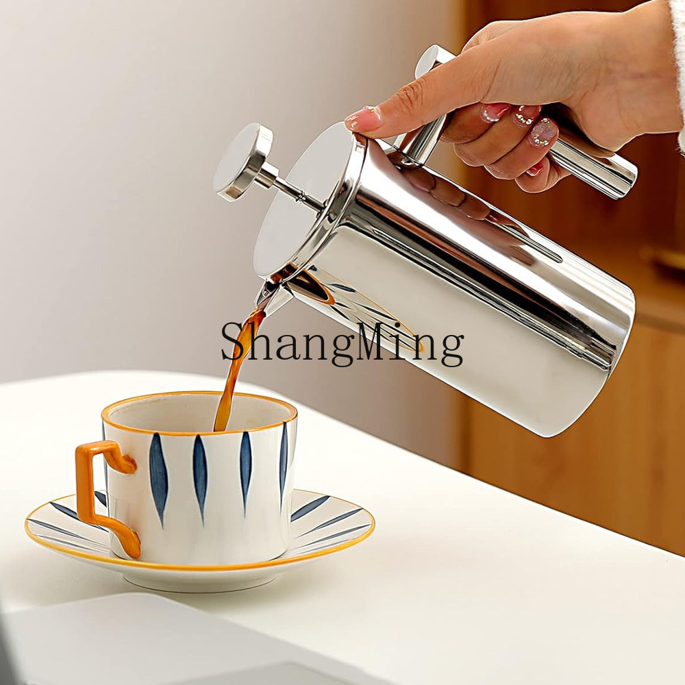 DSA stainless steel French pre - Coffee Tea Pot ulasan dan harga
