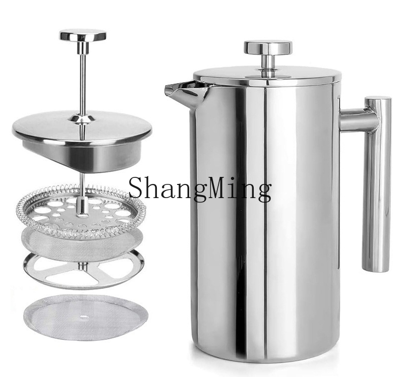 DSA stainless steel French pre - Coffee Tea Pot ulasan dan harga
