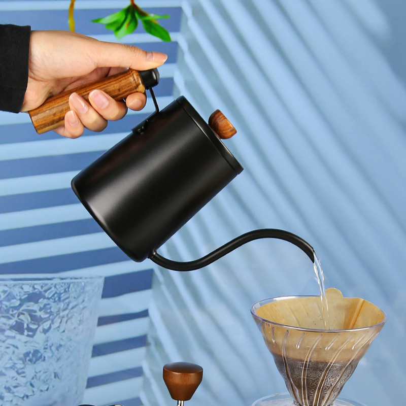 550ML Coffee Pot Milk Frothing - Coffee Tea Pot ulasan dan harga