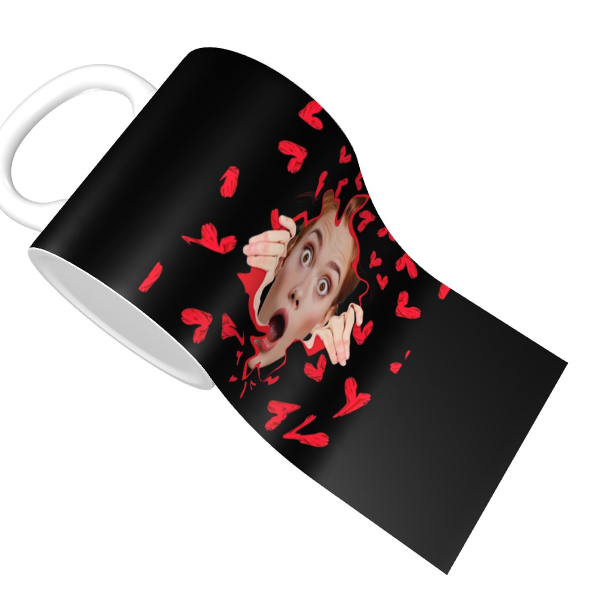 Custom Couple Picture Custom F - Coffee Tea Picture ulasan dan harga