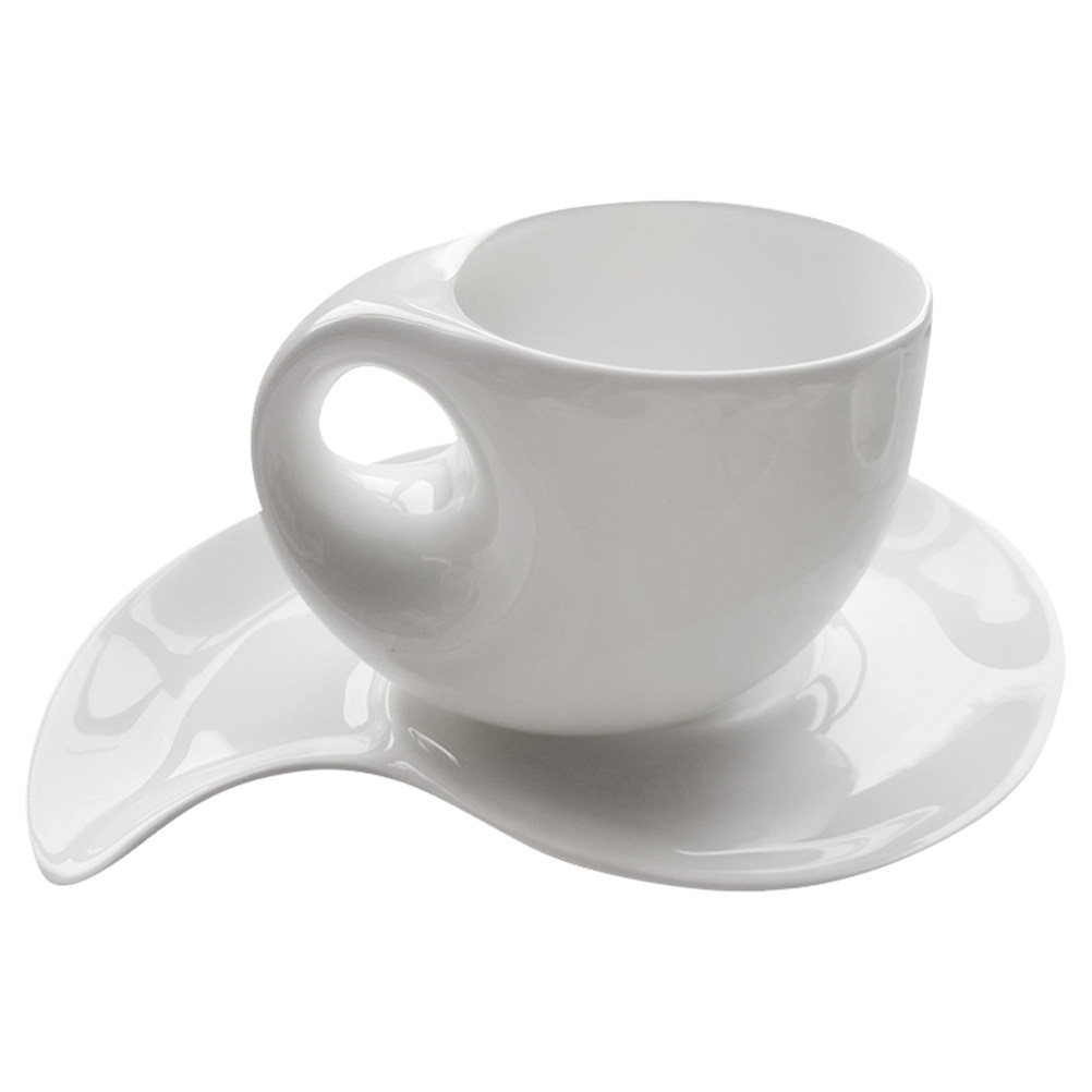 1Set Ceramic Coffee Cup Saucer - Coffee Tea Gift ulasan dan harga