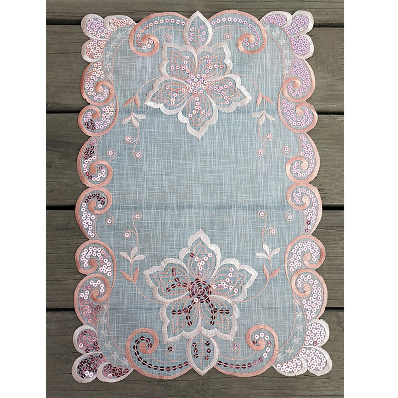 Modern Lace Placemat Cup Coast - Coffee Tea Place ulasan dan harga