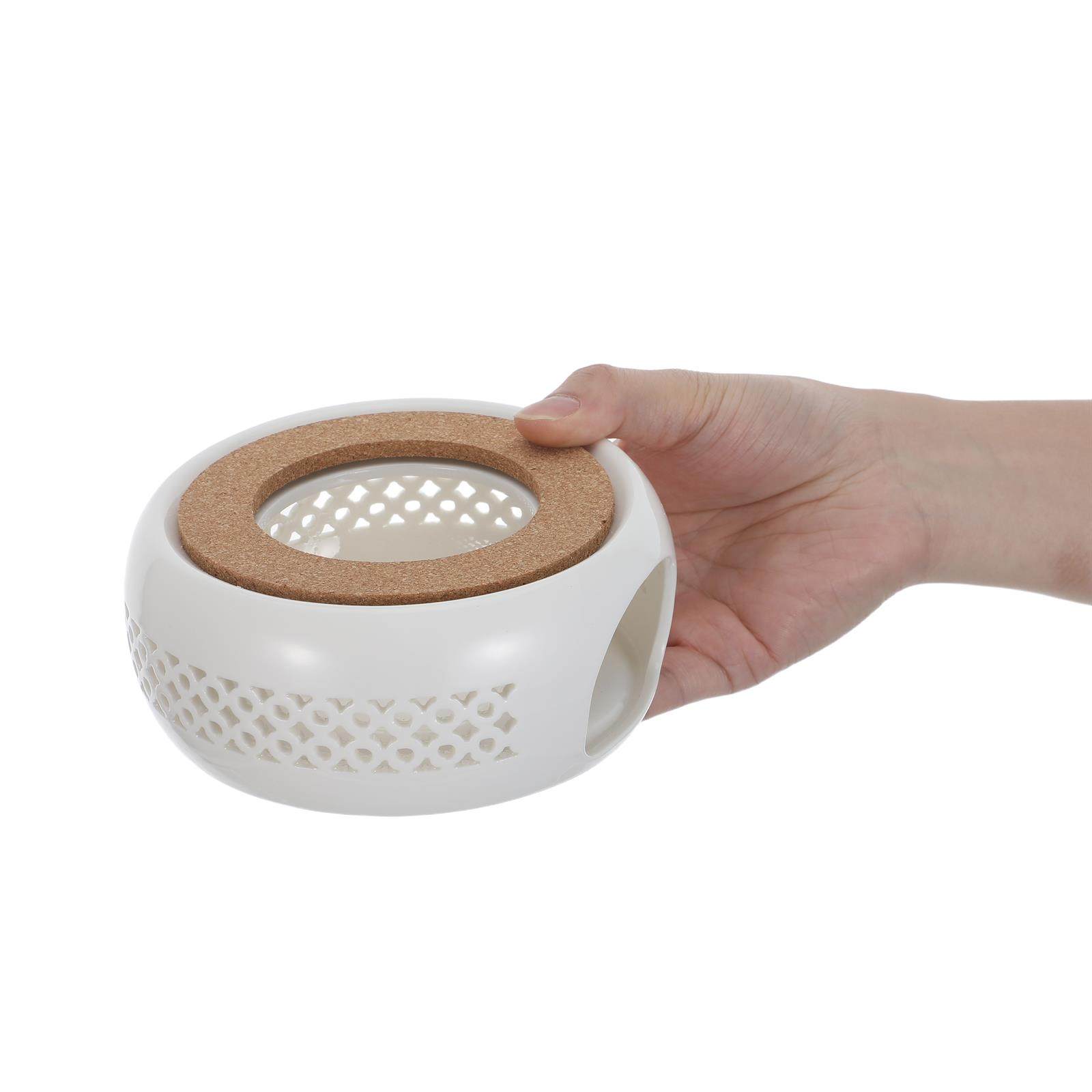 1Set Ceramic Tea Warmer Elegan - Coffee Tea Pot ulasan dan harga