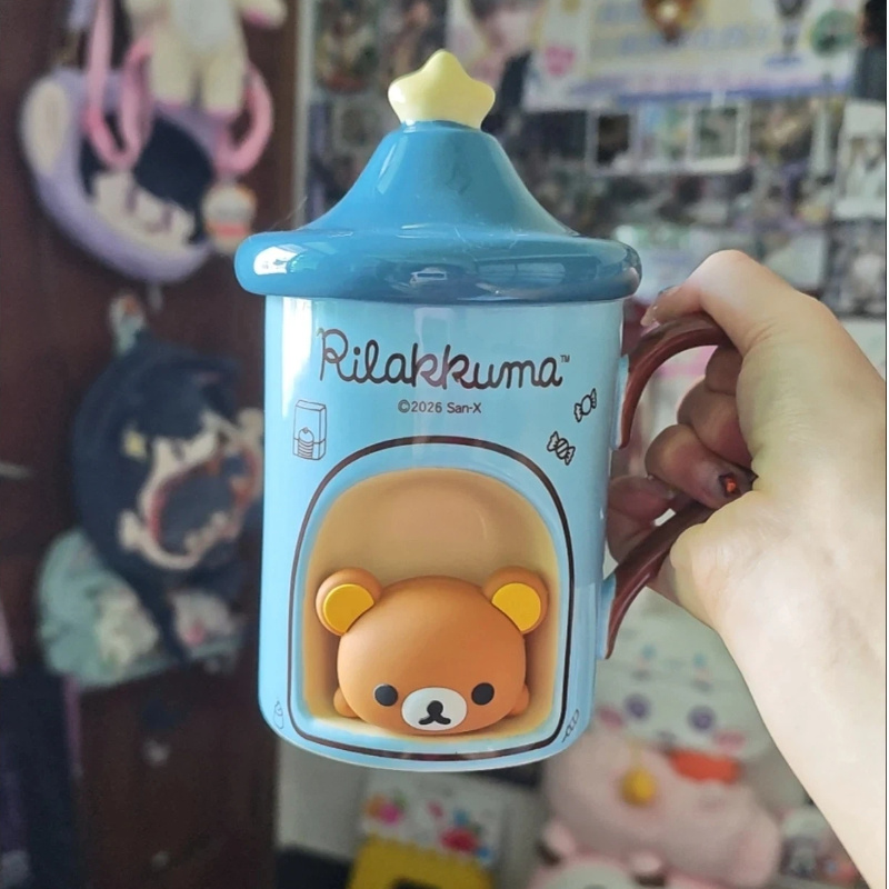 Kawaii 3D Rilakkuma Ceramic Mu - Good Coffee Tea ulasan dan harga