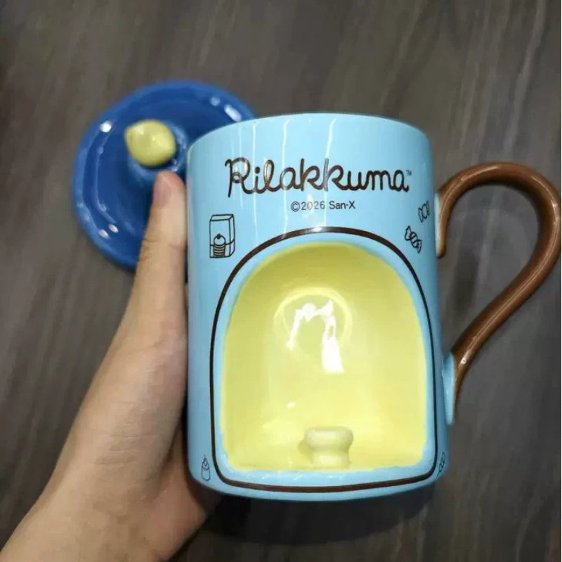 Kawaii 3D Rilakkuma Ceramic Mu - Good Coffee Tea ulasan dan harga