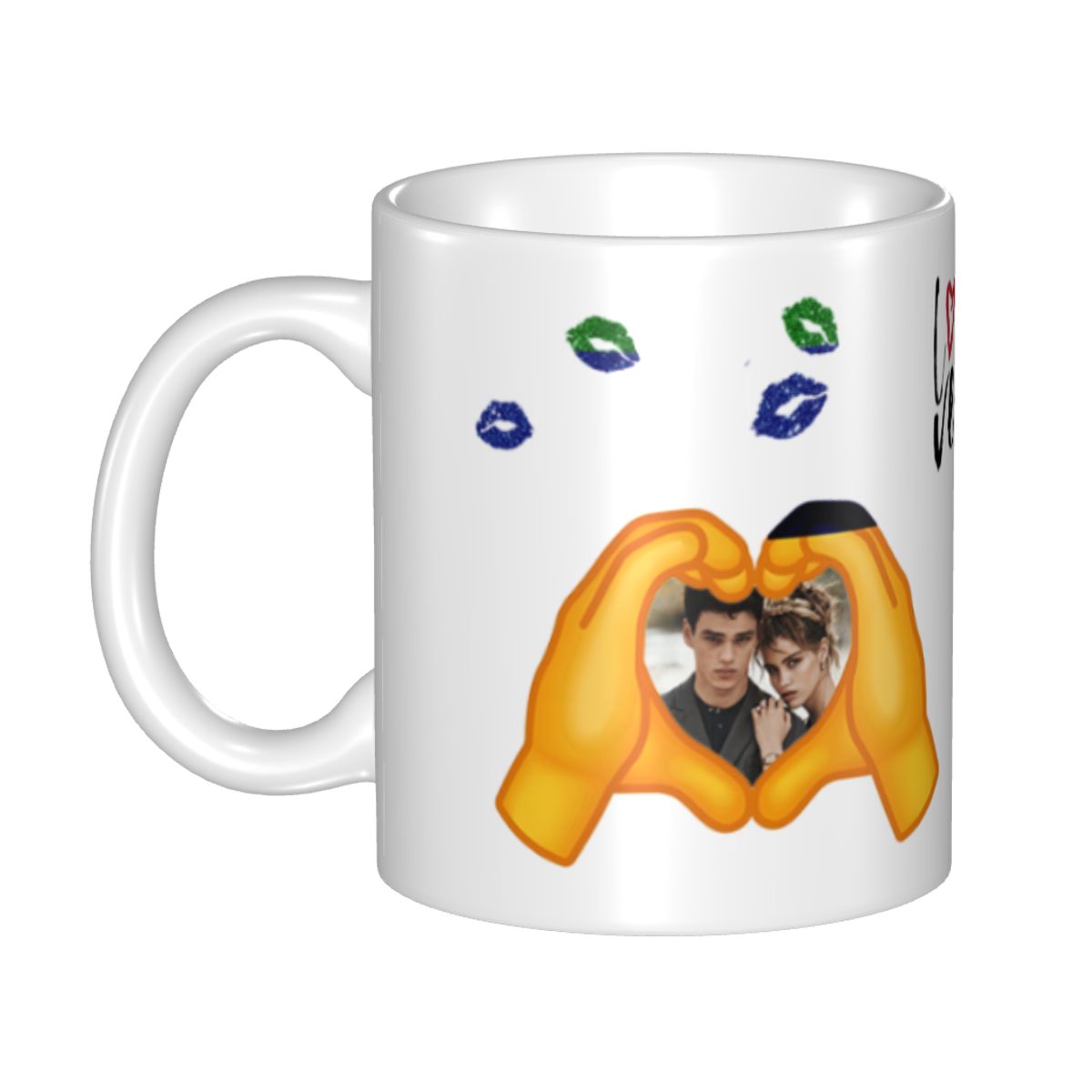 Custom Couple Picture Custom F - Coffee Tea Picture ulasan dan harga