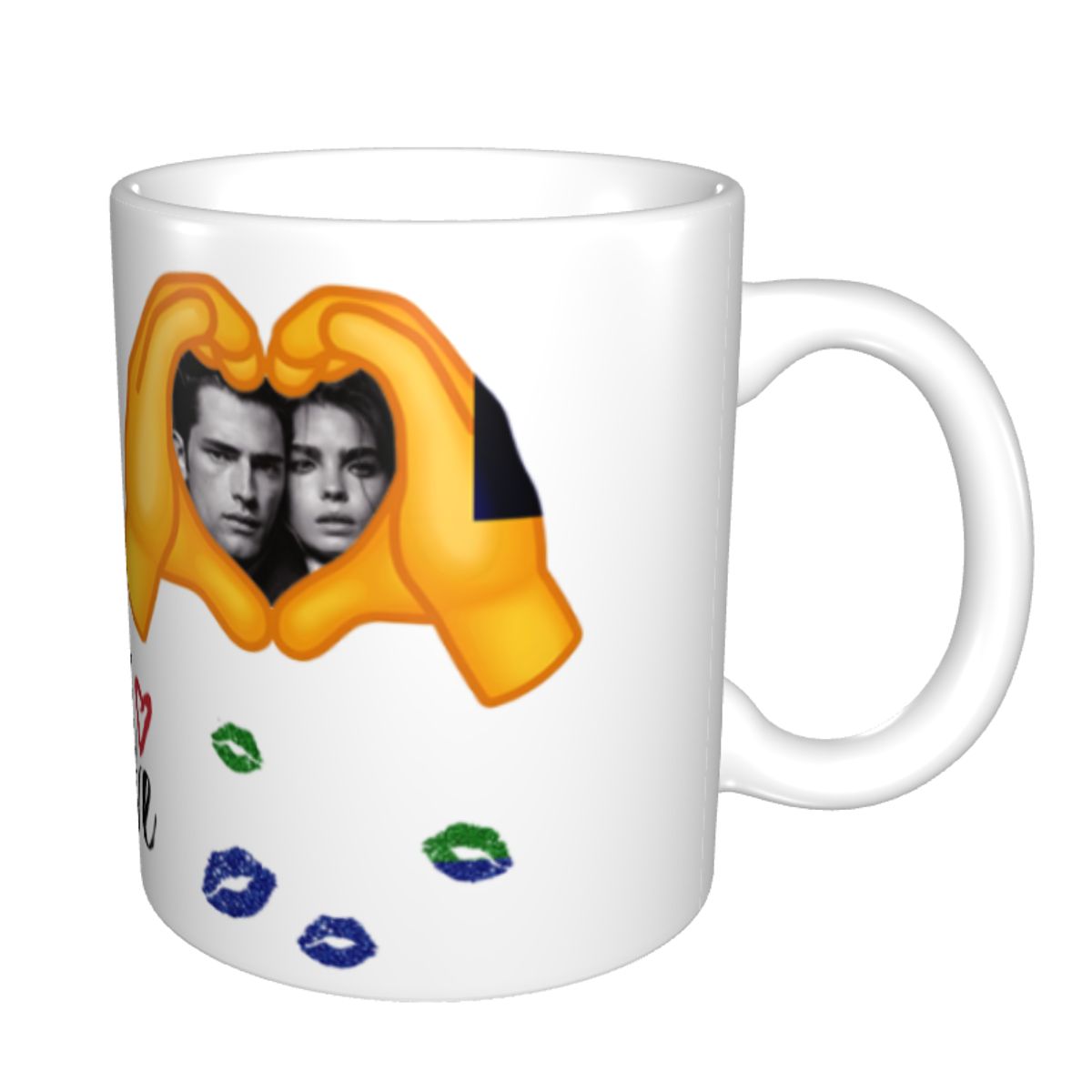 Custom Couple Picture Custom F - Coffee Tea Picture ulasan dan harga