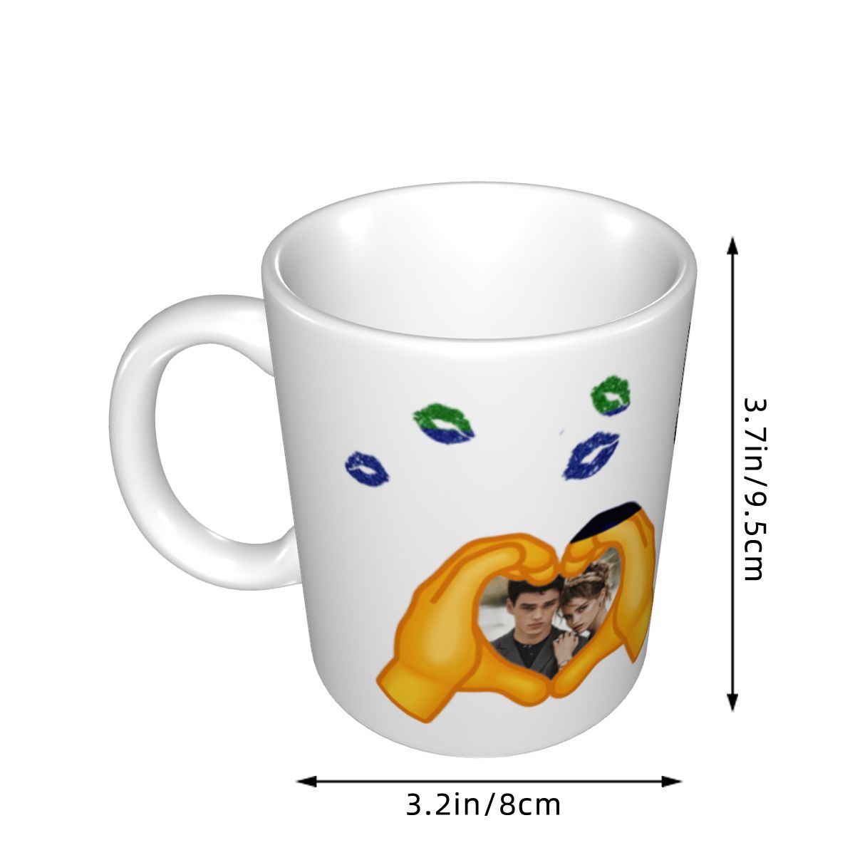 Custom Couple Picture Custom F - Coffee Tea Picture ulasan dan harga